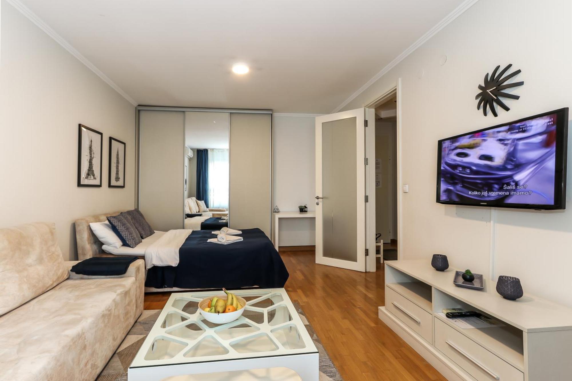 New Belgrade Apartments, Parking 5 Eur Per Day Ngoại thất bức ảnh